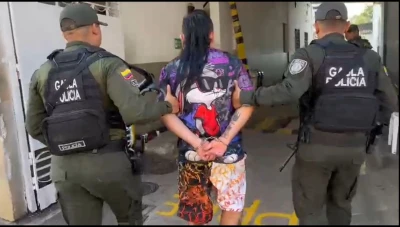 Hombre con antecedentes por homicidio fue capturado armado en Bucaramanga