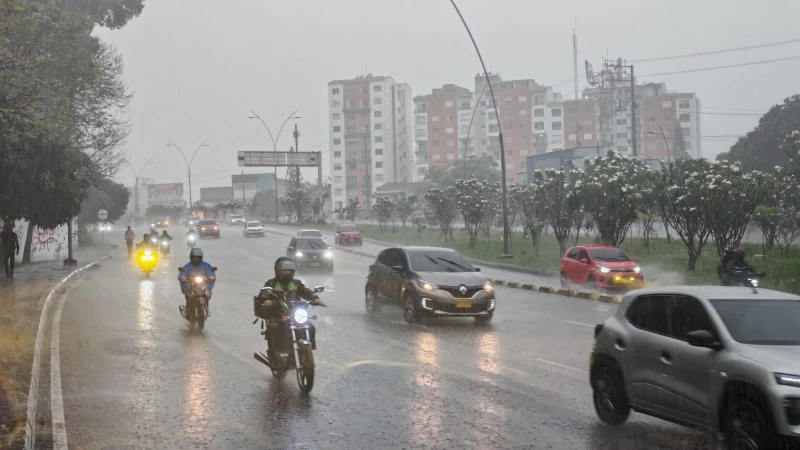 Estos fueron los estragos que dejó la lluvia en Bucaramanga y Santander este miércoles