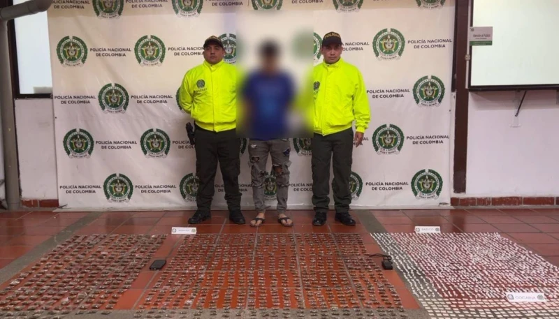 Jíbaro venezolano fue capturado en Bucaramanga con más de $12 millones en narcóticos