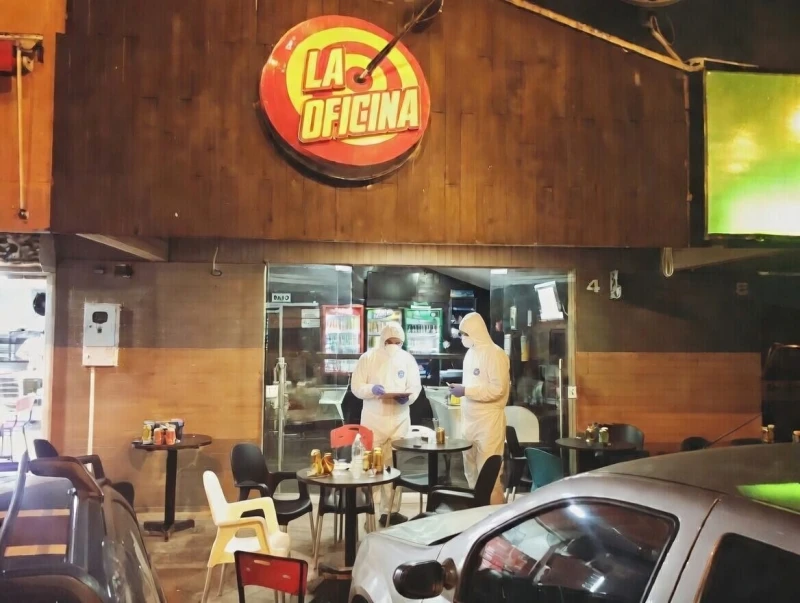 Dispararon contra un local porque no quisieron pagar 'vacuna' en Bucaramanga