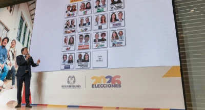 Así será el tarjetón electoral para la primera vuelta de la elección presidencial