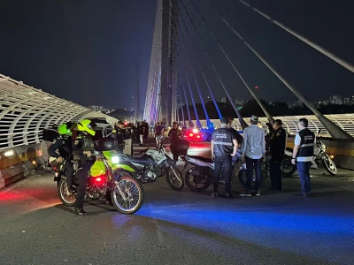 40 motos fueron inmovilizadas en operativo contra piques ilegales en Bucaramanga