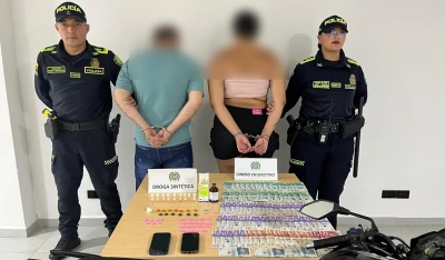 Los agarraron con droga y quisieron sobornar a la Policía, en Santander