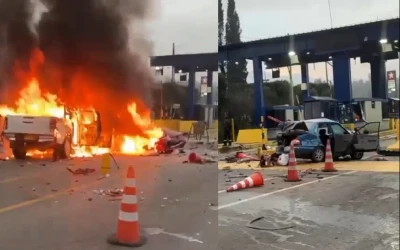 Al menos dos muertos y 19 heridos dejó grave accidente en la vía Bogotá - Zipaquirá