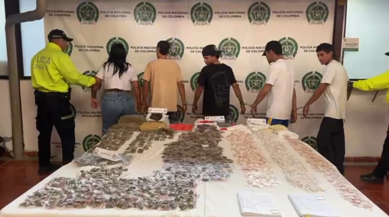 Golpe a 'Los del Sur': redada contra esa banda dejó cinco capturados en Bucaramanga