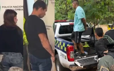 Caen cuatro miembros de 'Los del Sur' y 'Los Búcaros', tras operativo en Bucaramanga