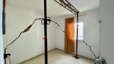 Se abren gigantescas grietas en viviendas del barrio Kennedy al norte de Bucaramanga