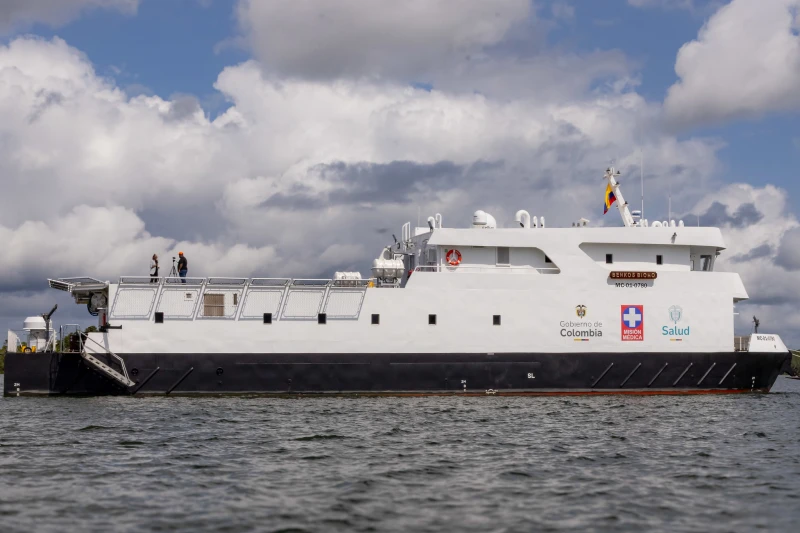 ¡Hospital sobre el agua! El 'Benkos Biohó' llega para salvar vidas en el Pacífico