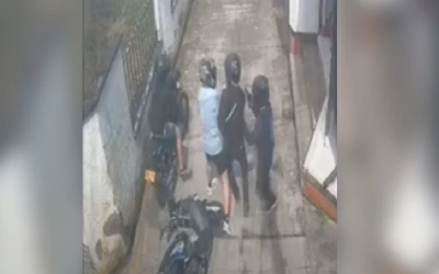 ¡Aterrador! “Pégale un tiro en la cara”, la orden de un ladrón durante asalto en Floridablanca