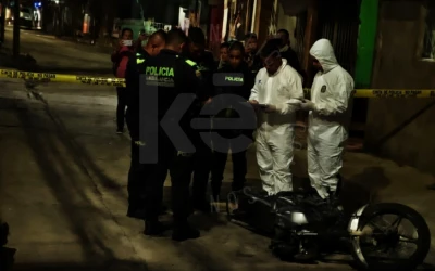 Un motociclista fue asesinado en el barrio Laureles Altos de Floridablanca