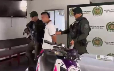Policía recuperó dos motos y detiene al ladrón en Girón