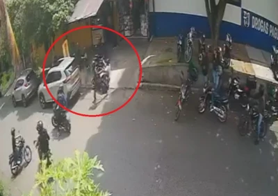 Video: Bandidos en cuadrilla asaltan a sus víctimas en Bucaramanga