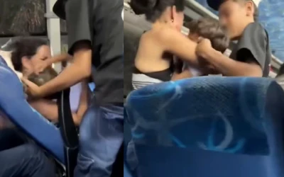 Niño que iba rescotado contra la ventana de un bus murió impactado por otro vehículo