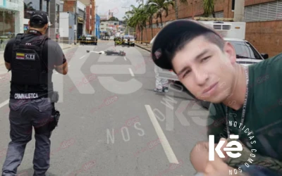 Junior Ayala, el hombre asesinado por sicarios este sábado en el Centro de Bucaramanga