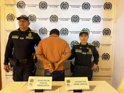 Tiene una condena de 25 años de cárcel por acceso carnal violento: cayó en Piedecuesta