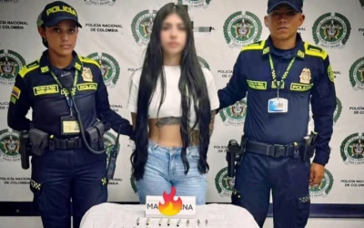 La capturaron con droga pero se robó el corazón de los hombres en redes sociales