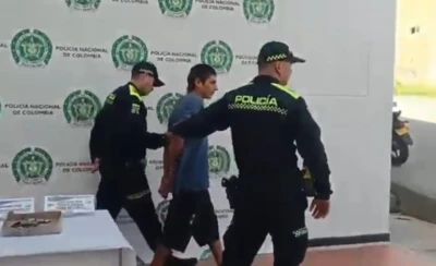 Amenazó a su madre con un arma y terminó capturado en Floridablanca