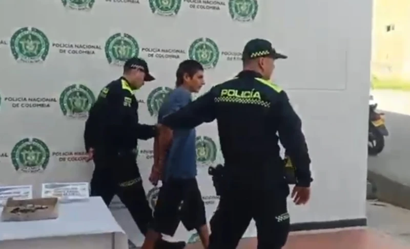 Amenazó a su madre con un arma y terminó capturado en Floridablanca