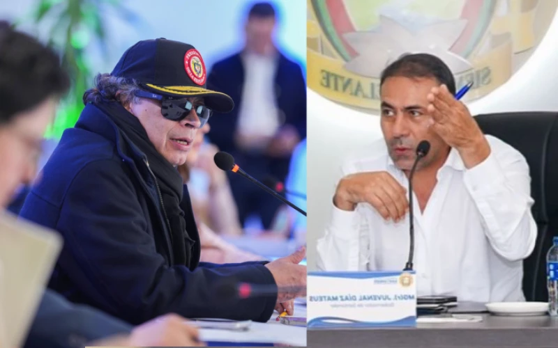 Rifirrafe entre Petro y el Gobernador de Santander por las protestas del predial