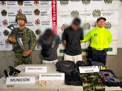 Cayeron “Miguelito” y “Julián”, dedicados a asaltar fincas en Santander