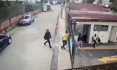 Revelan video del ataque en el que murieron dos integrantes del set de 'Sin senos sí hay paraíso'