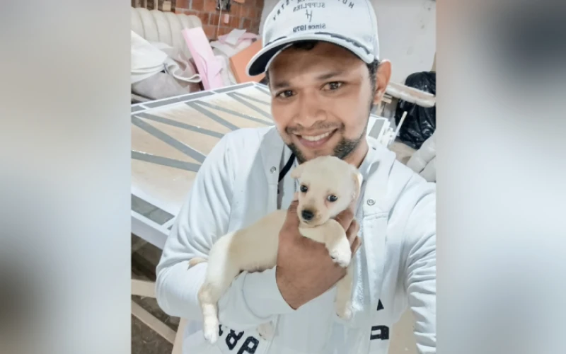 La historia del rescate de 'Copito' en Bucaramanga que conmueve a las redes sociales