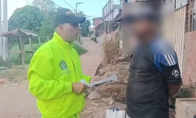 Capturan a un hombre dedicado a la venta de narcóticos en bares de Piedecuesta