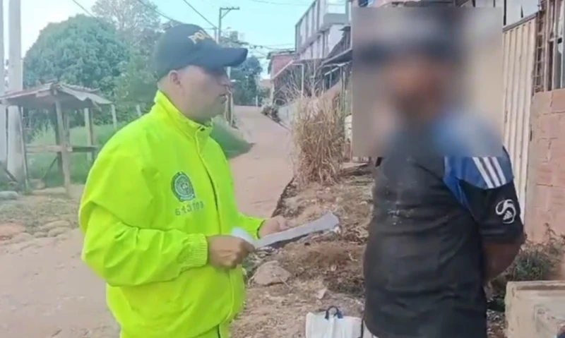 Capturan a un hombre dedicado a la venta de narcóticos en bares de Piedecuesta