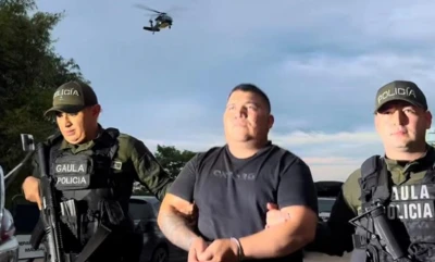 Cayó “Carrampla”: señalado de extorsionar a comerciantes y contratistas en Santander