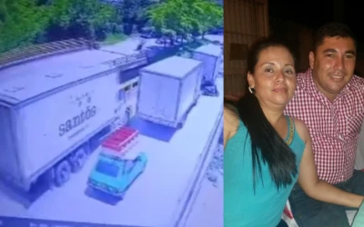 Video revela el momento del accidente en el que murieron esposos en Bucaramanga