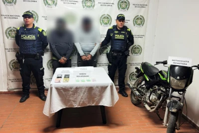 Dos asaltantes fueron detenidos tras cometer un atraco en Santander