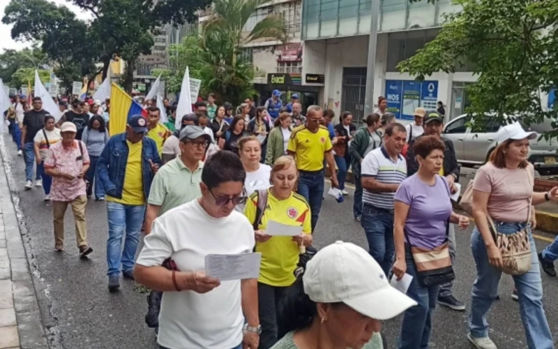 Atento a la movilidad en Bucaramanga: así avanza la marcha del 1 de mayo en la ciudad