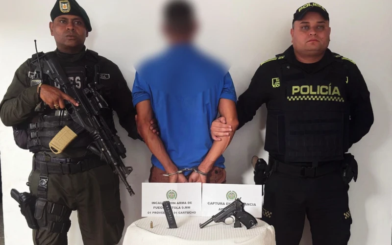 Un arma de la Segunda Guerra Mundial terminó en manos de un civil en Rionegro