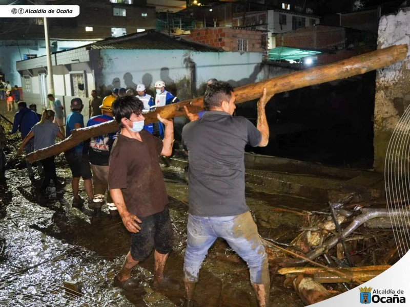 El río Tejo se desbordó en Ocaña y dejó a más de mil damnificados