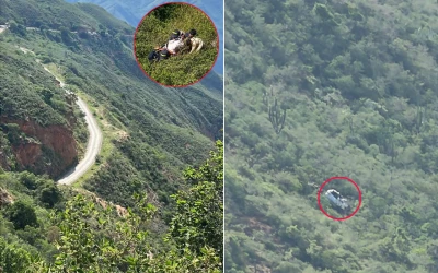 José Jaramillo murió tras caer al abismo en el Cañón del Chicamocha