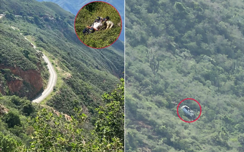 José Jaramillo murió tras caer al abismo en el Cañón del Chicamocha