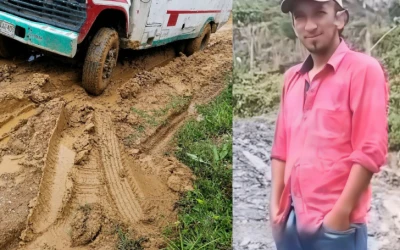 ¡Insólito accidente! Murió cuando ayudaba a desvarar un bus en Santander