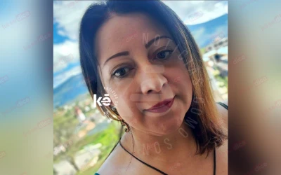 Zaira Gómez, la mujer que falleció en un accidente en el barrio Antonia Santos de Bucaramanga