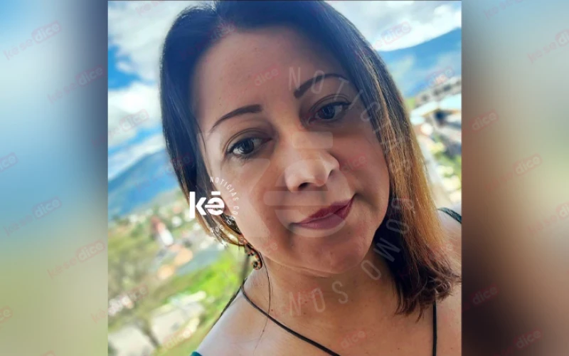 Zaira Gómez, la mujer que falleció en un accidente en el barrio Antonia Santos de Bucaramanga