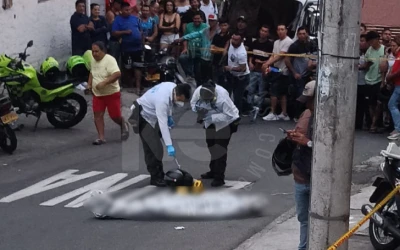 Sicarios asesinaron a un hombre en el sector de Morrorico en Bucaramanga