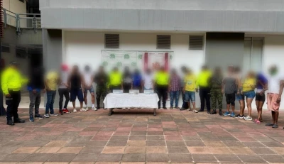 Desmantelan banda "Los Vetri" tras 17 allanamientos en San Gil y Charalá