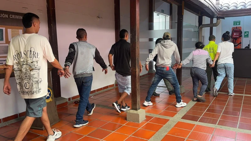 Desmantelan banda “La Argentina”, señalada de sembrar miedo en Piedecuesta
