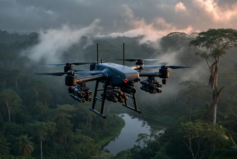 Atacan con drones una base militar en Norte de Santander: un soldado herido