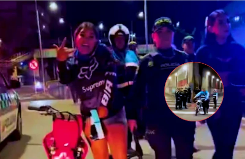 Operativo contra caravanas ilegales deja decenas de motos inmovilizadas en Bucaramanga