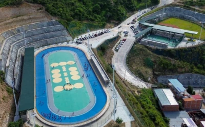 Girón estrena el mega complejo deportivo más grande del oriente colombiano