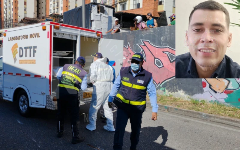 Un error de cálculo le habría costado la vida a Javier Gómez en la autopista a Floridablanca