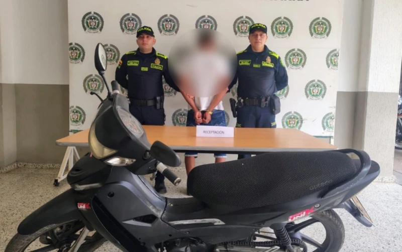 Moto hurtada en Bucaramanga fue encontrada en Cimitarra, Santander