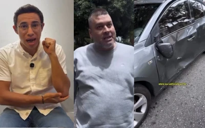 Congresista Cristian Avendaño resultó herido tras ser atacado por un conductor en Bucaramanga