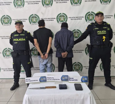 La “vuelta” les salió mal: cayeron tras atraco en el centro de Bucaramanga