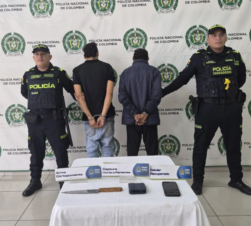 La “vuelta” les salió mal: cayeron tras atraco en el centro de Bucaramanga